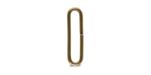 Ringe 36 mm Altmessing – Bild 2
